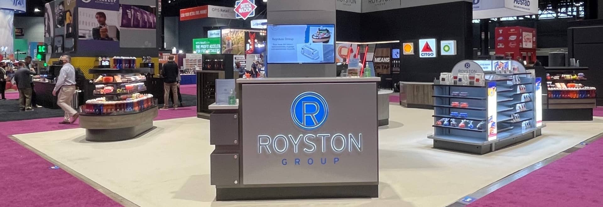 Royston Group tradeshow photo